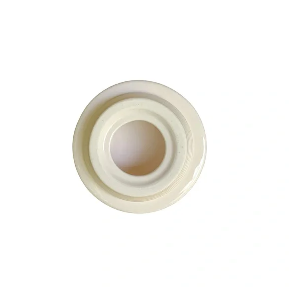 Rae Dunn WOOF Canister Dog Treat Jar White Black Letters Dimples NWT 2017 OG - Picture 10 of 14